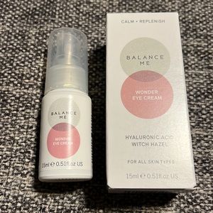 NWT Balance Me Wonder Eye Cream